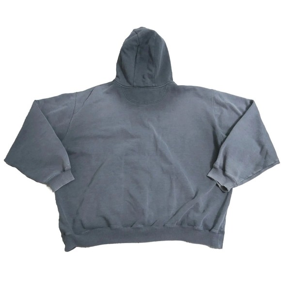 Carhartt Men's 3XL Tall Full Zip Gray  Hoodie Jacket Sweater Distressed XXXL - Picture 7 of 12